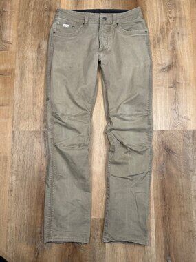 KÜHL Rebel Pants Mens 34x36 Brown Stretch Outdoor Hiking Work Utility Pants